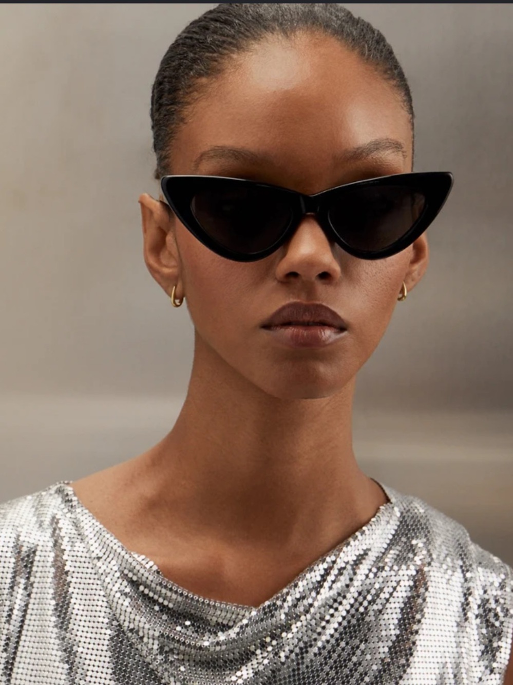 The Attico x Linda Farrow Dora cat-eye sunglasses